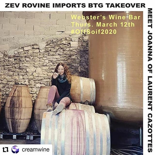 JDubrawska's tweet photo. Let's have a glass on March 12th in Chicago! ;) @zevrovineselections @creamwine @isthatmyglass @laurentcazottes @distilleriecazottes #naturalwine #vinnatural #letsrock @websterwinebar https://t.co/zk7C5uIJ8X https://t.co/RUrB9HzgDK