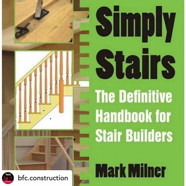 Posted <a href="/withregram/">Repost app</a> • @bfc.construction One for #worldbookday2020 from <a href="/simplystairs/">Mark Milner</a> for all you #advanced #joiners @blackpoolcollege a #must 👍 ift.tt/3cyVbs2