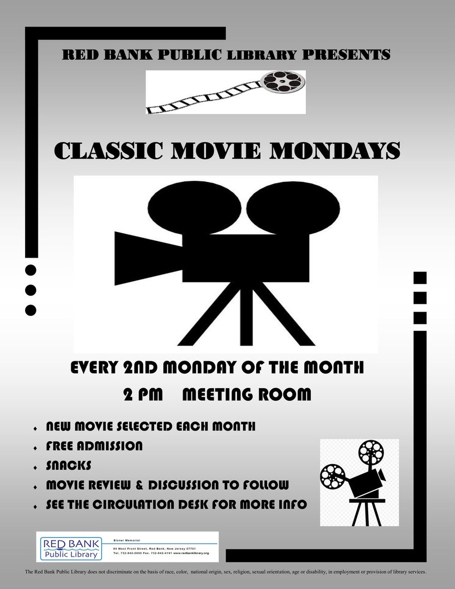 Red Bank Library tweet media