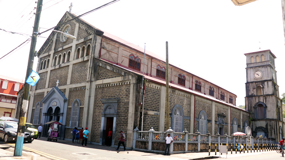 courtesycandwl1's tweet photo. The Cathedral Basilica of the Immaculate Conception, located in Derek Walcott Square, Castries, Saint Lucia. BOOK TODAY! https://t.co/gJHN0mRrqb

#Excursions #Paradise #IslandlifeTours #LucianJumperTour #TravelStLucia #Transfer #Taxi #Vacation #BookOnline https://t.co/4m6dxn32VI