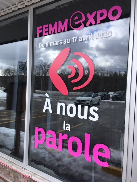 CacpMRC's tweet photo. ♀️ #8MARS2020  RDV ce dimanche à 14 h.
Vernissage de FemmExpo - À nous la parole!
30 femmes artistes,  30 œuvres pour:
#InternationalWomensDay #JourneeInternationaleDesDroitsDesFemmes 
#JourneeDesDroitsDesFemmes https://t.co/qzOjtsK4QS