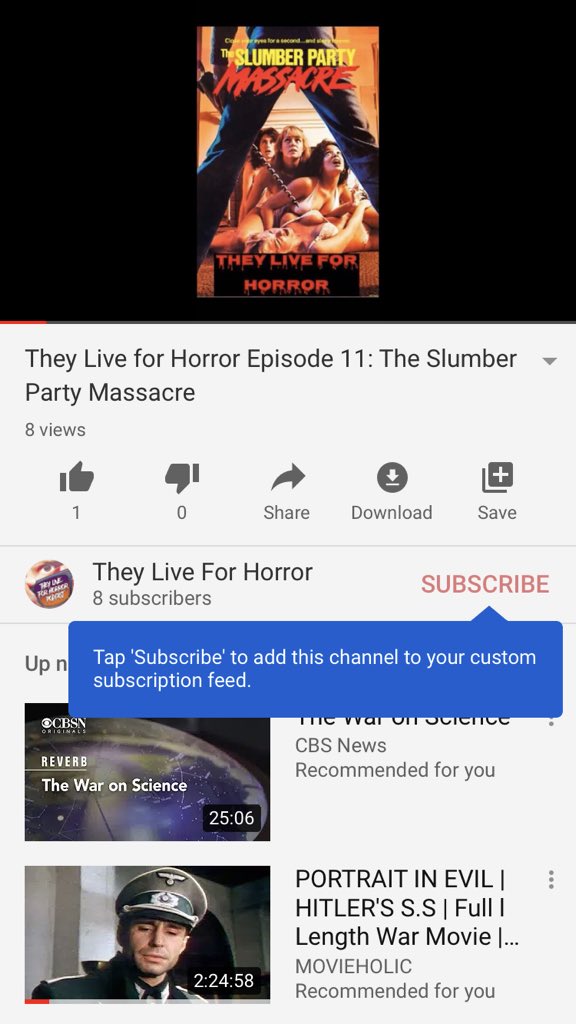 dreamofinfamy's tweet photo. #newepisode of #TheyLiveForHorror #outnow on #YouTube #linkinbio #TLFH #EpisodeXI #SlumberPartyMassacre #hosted by @JaredPPVT2 #horror #horrormovie #podcast #horrorpodcast #new #newpodcast #horrortalklacedwithcomedy #comedy #review #moviereview #ft #horrorbuff @tcherd86 https://t.co/pPFaeux9N4