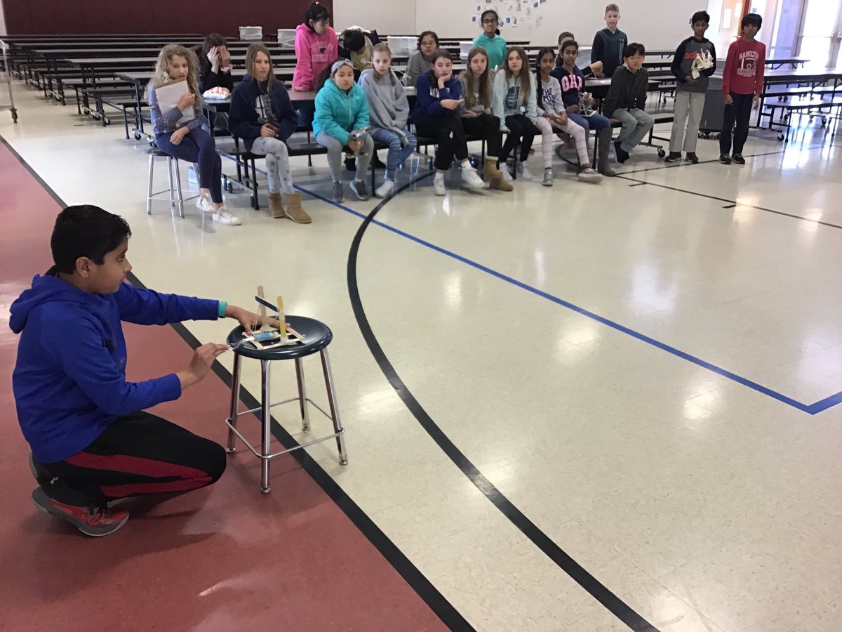 Wrapping up 5th grade catapults in QUEST &amp; let me tell you... I was blown away by the creativity &amp; design of every single one! Ss were so excited for the class competition &amp; we tested to see which catapult went the furthest.