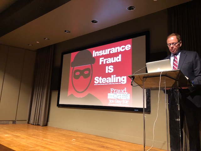 Caphillmgmt's tweet photo. Over 65 attendees enjoyed the @FraudNY Annual Meeting at the @paleycenter in NYC last night. The agenda included breakout sessions and an awards ceremony followed by a networking lunch. #NYAAIF #CHMSClient https://t.co/BVeZoUOE3B