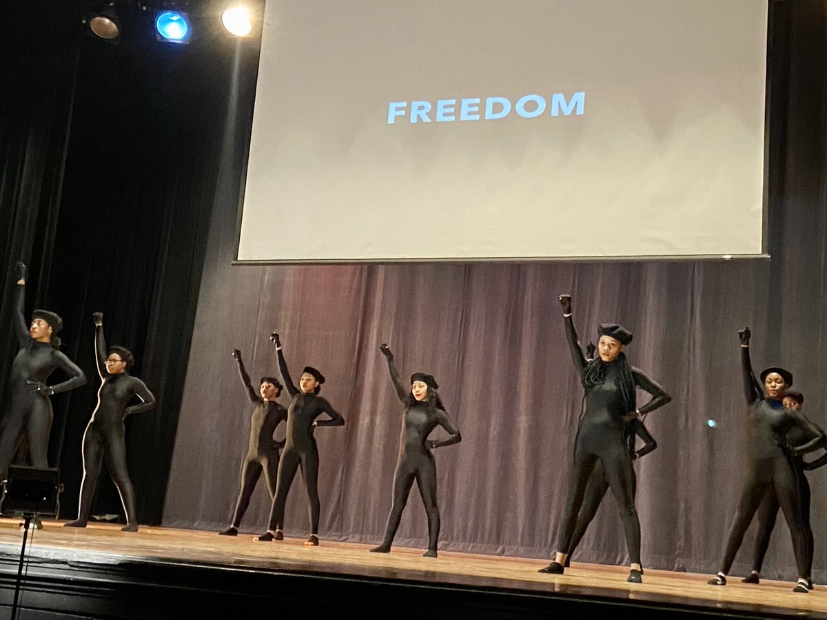 MsRaughtRocks's tweet photo. Wow wow wow wow wow! @MTHSTrainer had a powerful #BlackHistoryMonth assembly today. Shout out to Ms. Reynolds & the BHM student committee for producing such an engaging & educational assembly! #WeRTech #weRdcps https://t.co/czKSLeB6an