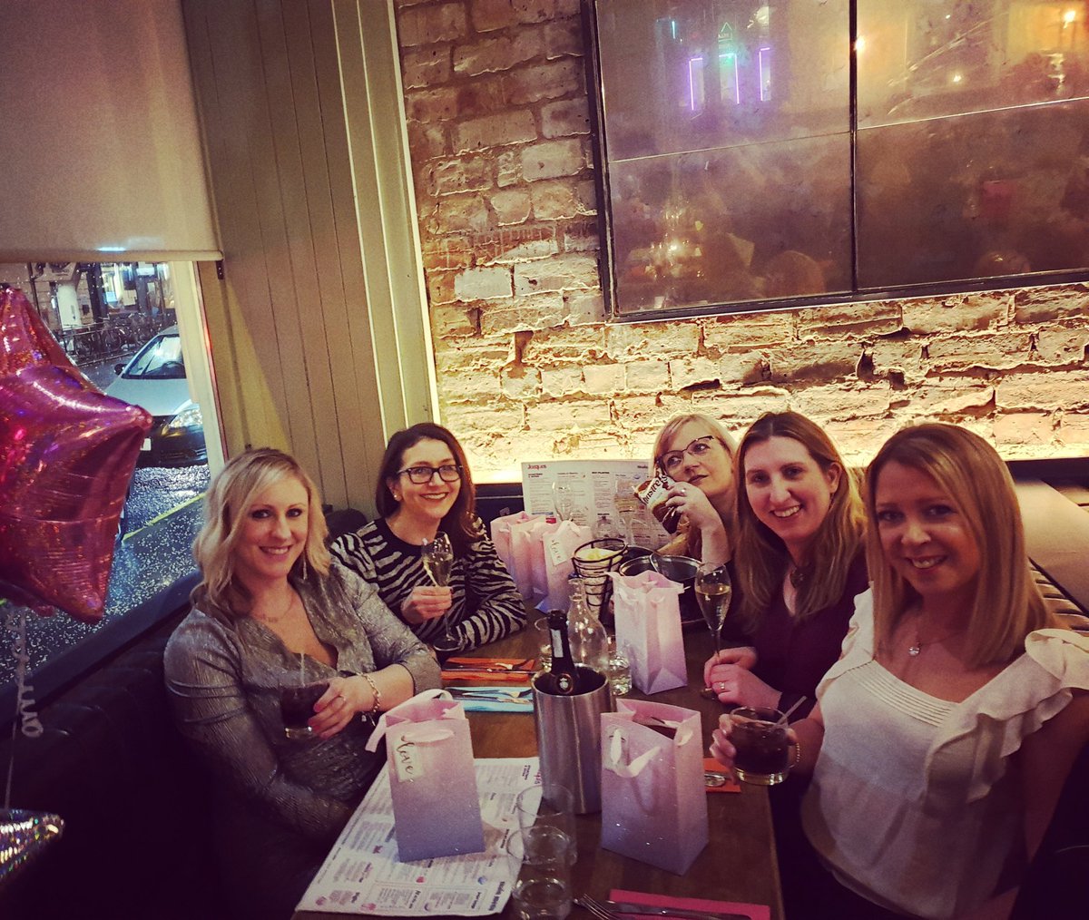 The <a href="/stringsaloud/">Mairi Hunter</a> girls out celebrating 15 years in business! 
#friends #family #glasgowstringquartet #stringsaloudquartet