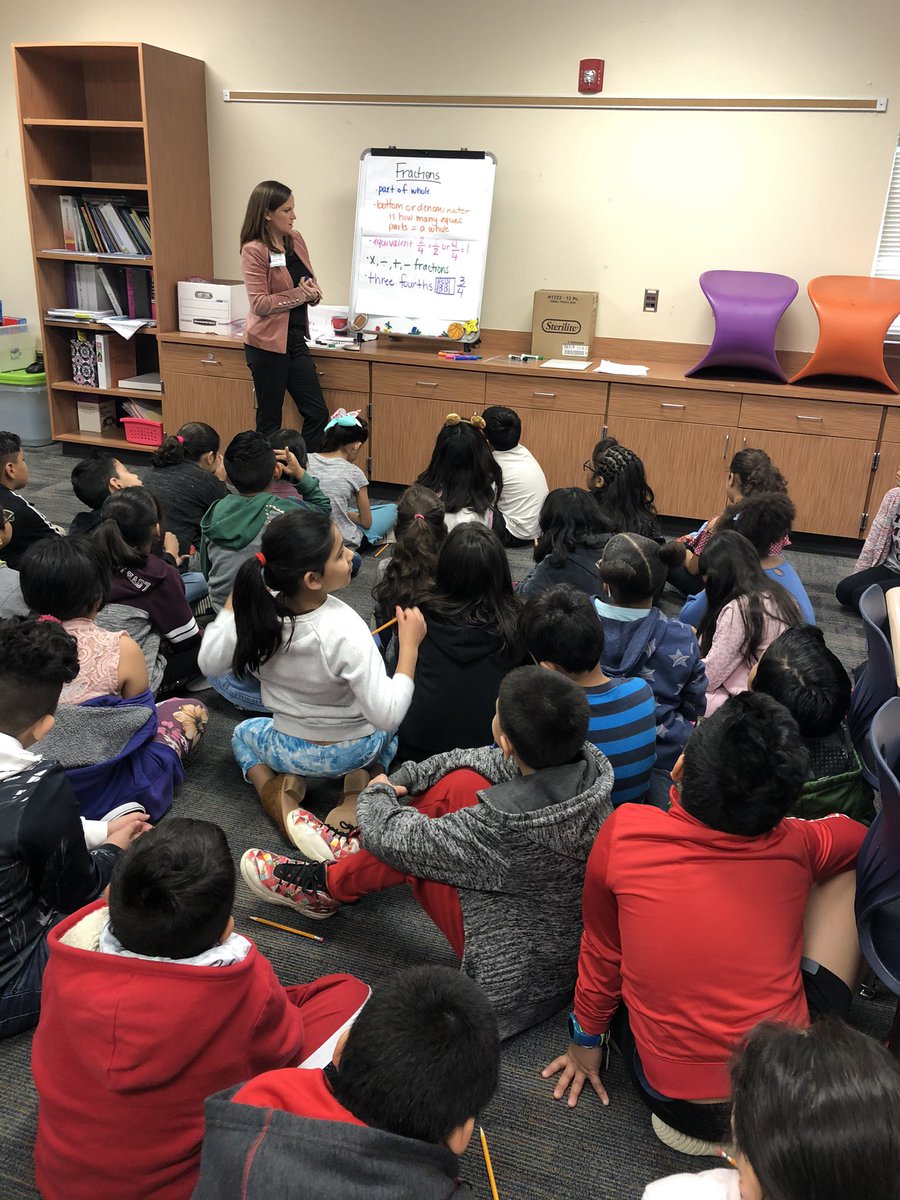 3rdHme's tweet photo. Thank you Shannon Alba for helping us deepen our understanding of fractions! @HousmanElem https://t.co/knAtKF3cuf