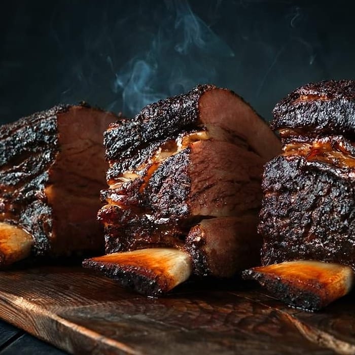 AllJonesy's tweet photo. We smoked AMAZING beef ribs this past weekend in Pennsylvania using #COWPOW!
Mind-blowing, playground of flavor for any type of beef. It's earthy & smoky, with a gentle heat. Definitely a customer favorite 🔥🐃🐂
Unorthodox Woodfire-Fusion Grilling
with no Apologies* #JonesyQ https://t.co/N6WxsnSEVz