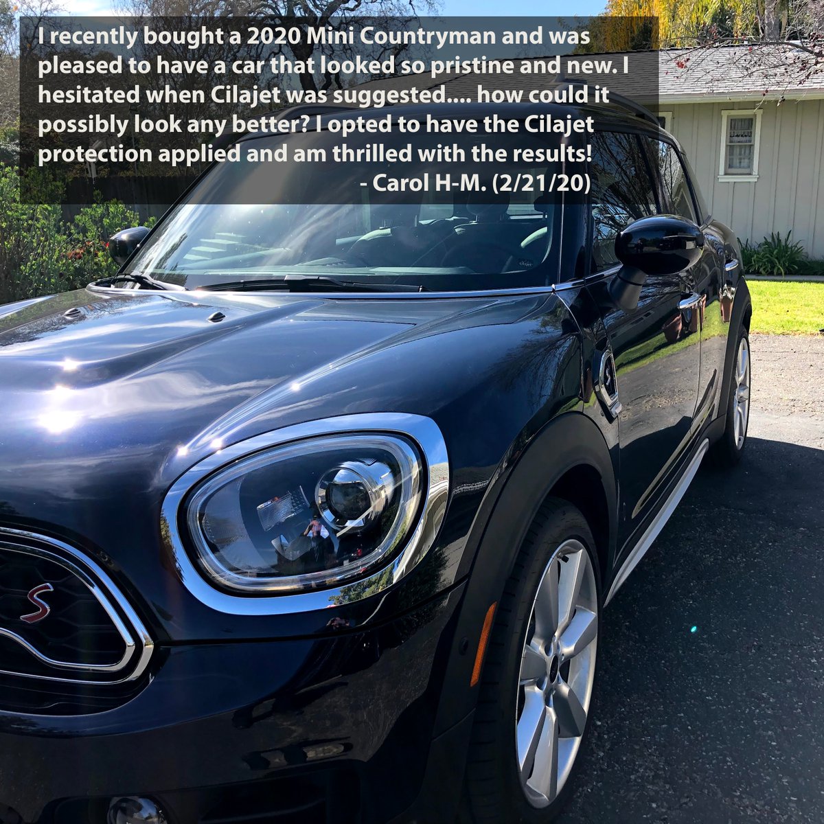 Cilajet's tweet photo. Read more amazing customer reviews:
🚘➡ https://t.co/nnMIME5GU3
🚙💚
#thursdayvibes #mini #countryman #cilajet #cilajetceramic #autopaintprotection #cardetailing
#autopaintsealant #bestautopaintprotection
#bestcarpaintsealant #bestautopaintsealant #supercar #automotive #Thursday https://t.co/k62jRwTfqd