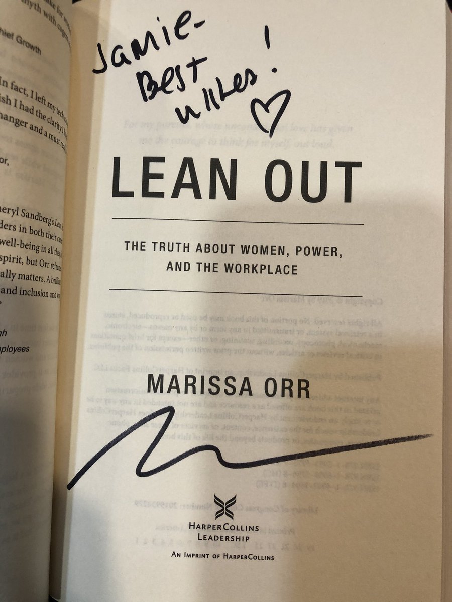 JamieLoftin's tweet photo. Enjoyed the very insightful and humorous talk with @MarissaBethOrr, author of Lean Out, at the #SACUBO Women’s Leadership Forum #NOLA #WomensLeadership https://t.co/Gq0nOBgn25