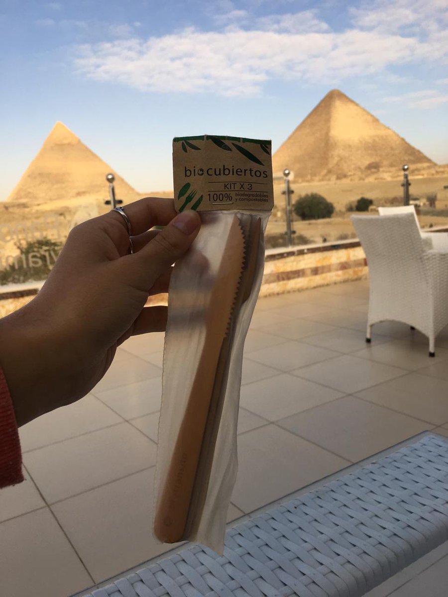 biotransito's tweet photo. Nuestros #BioCubiertos de caña de Castilla y #BioBolsas de Almidón de maíz biodegradables y compostables al 100% En #Egipto 
Para más información escribinos a info@biotransito.com 
 #bolsassinplastico #bolsascompostables #compostablebags #biocubiertosdecaña #cubiertoscompostables https://t.co/0KSbVKfvTc