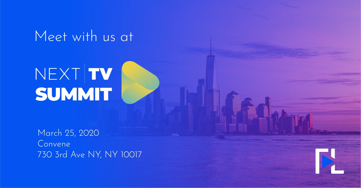 floatleft_tv's tweet photo. At #FloatLeft, we're gearing up for the 2020 #NextTVSummit! Let us show you how our OTT solution can increase your revenue while delivering a seamless, first-rate experience to your audience.
Schedule a time to meet with us: https://t.co/JPaqmcfk4Y
#OTT #BuiltForBroadcasters https://t.co/N2He6PA6S6