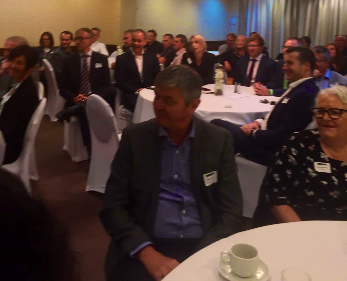 Ambassador Ryan spoke at the <a href="/ManawatuBiz/">Manawatu Chamber</a> inaugural St Patrick’s Day Breakfast earlier in Palmerston North. Thanks Mayor Smith &amp; Minister Lees-Galloway MP for joining us to welcome the new <a href="/IrishBusinessNZ/">IBNNZ ☘🇳🇿</a> network in Palmerston North. #StPatricksDay