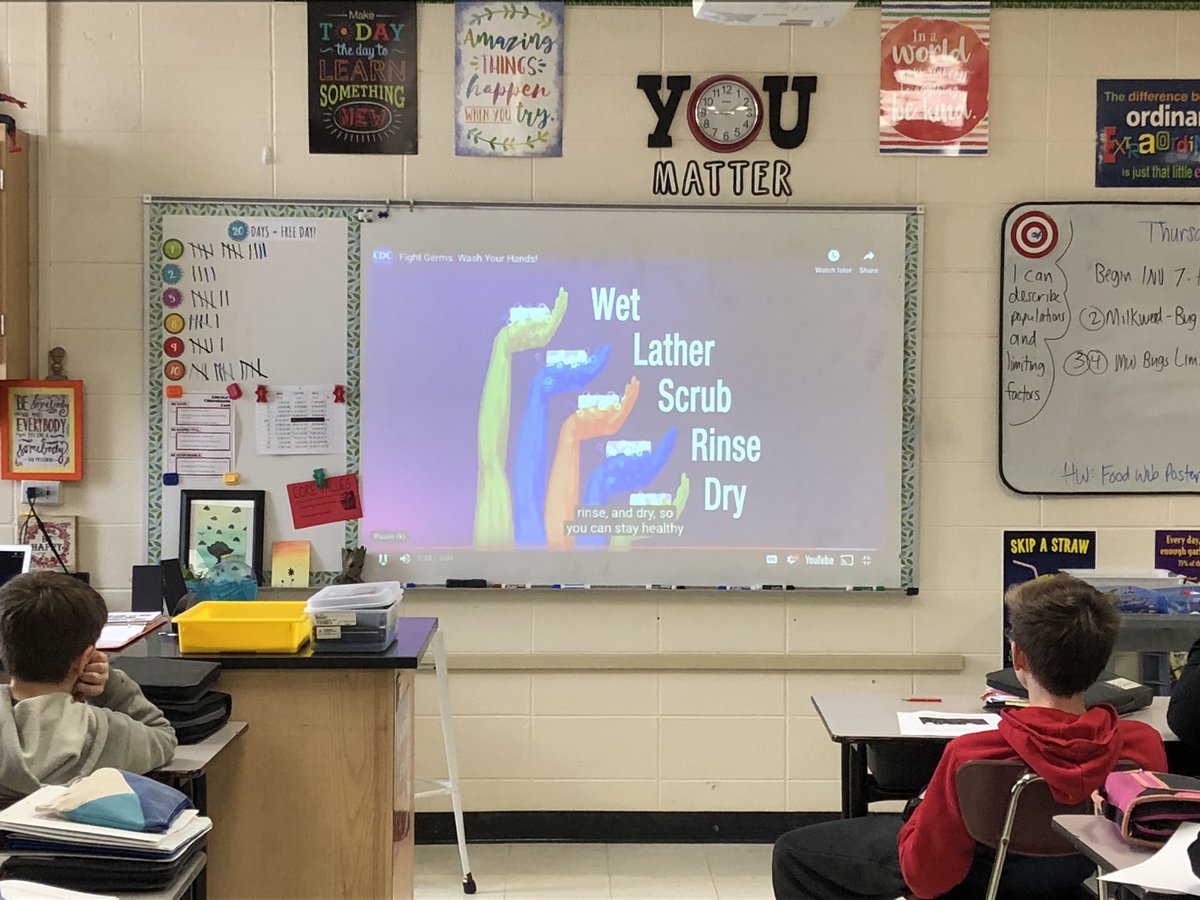 Kill those germs- it’s science!
#D57Learns