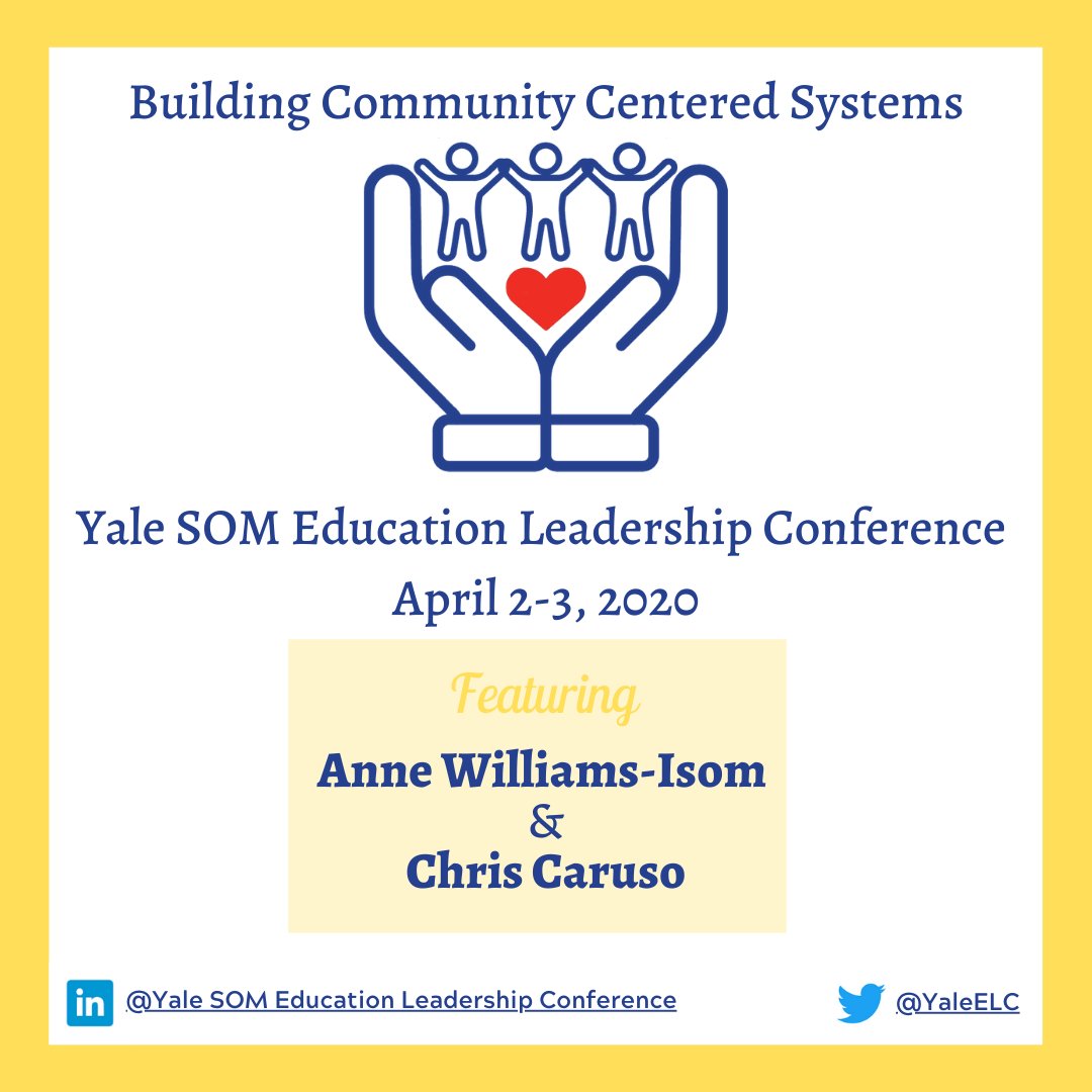 Have you purchased your tickets for #2020ELC yet? Buy them today at yaleeducationconference.com/registration so you don't miss out on the conversation! #education #students #SEL #Yale #community