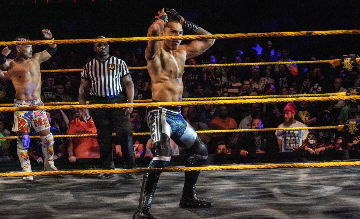 edwinc1017's tweet photo. 📸 @joaquinwilde_ #NXTFSLive #NXT #WWE #NXTonUSA https://t.co/g5sk0wePAw