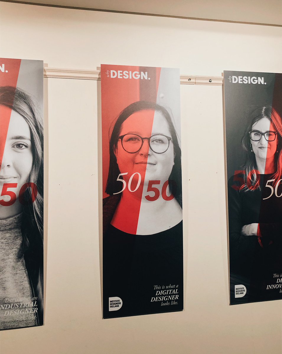 aoifeodwyer's tweet photo. Also highkey can’t believe my face was on a wall beside so many of my design heroes 😳🤩🔥 #shook @DolmenDesign @tulster ❤️ Feel so humbled to be part of such an important initiative 👏#WhyDesign2020 https://t.co/LnQ1ECLDtF