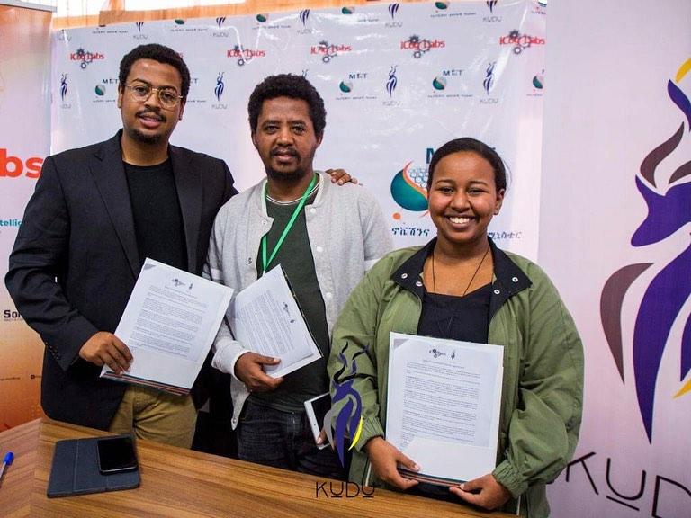 kuduventureset's tweet photo. Throwback to the first and most significant partnership agreements we made with ICog Labs to launch the Solve IT accelerator. https://t.co/FBDUkpzTAe @iCog_Labs @SolveITAcc #Ethiopia #TECH4ALL https://t.co/4AUYCs8UKx
