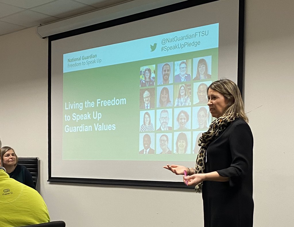 Living the Freedom to Speak Up Values #SpeakUpPledge @NHSHarlow  PAHT we are ready to engage with you for cultural change for our people and our patients. Speak to you all soon!