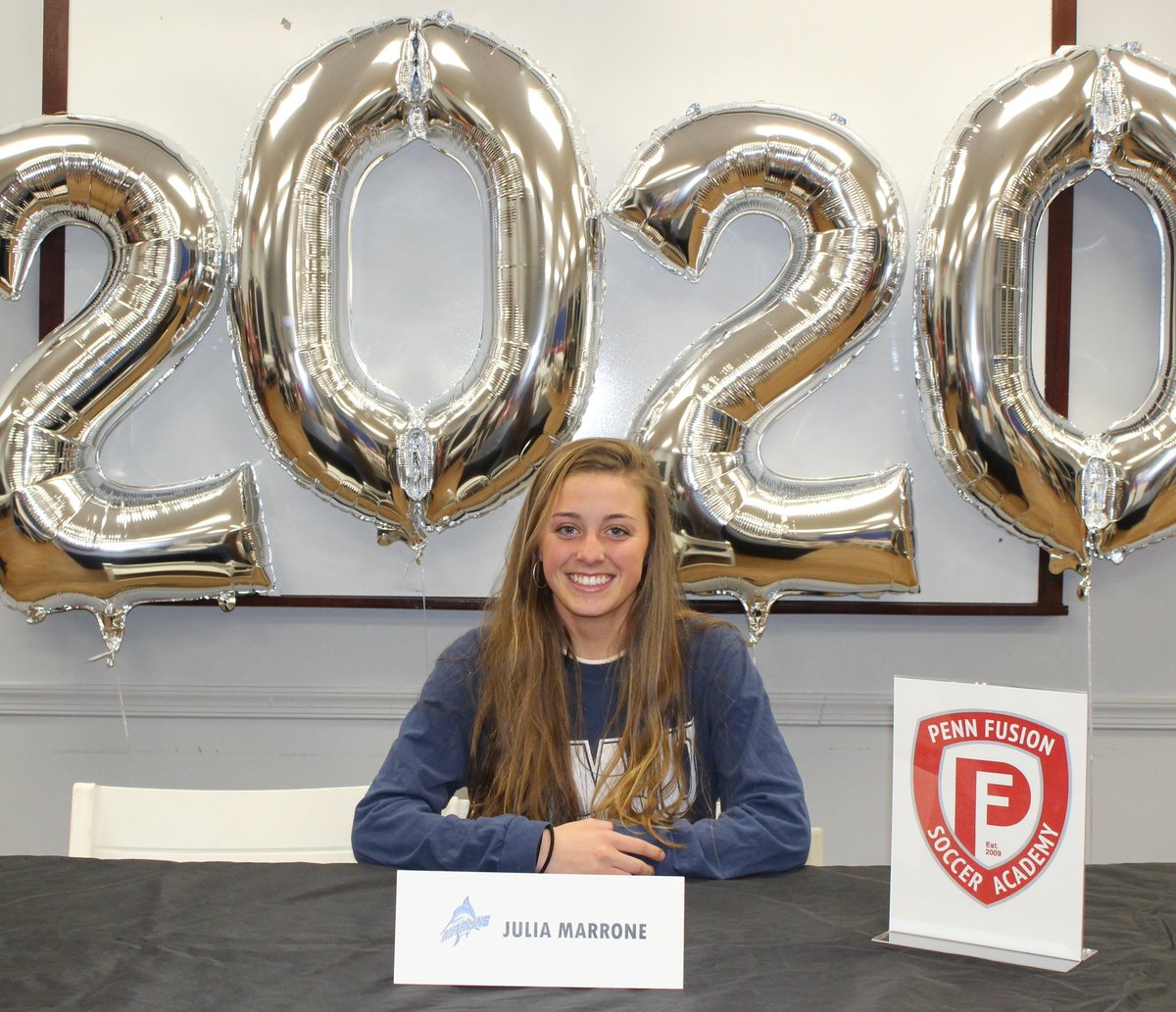 PennFusion_SA's tweet photo. Congratulations to Julia Marrone who is heading to Virginia Wesleyan University to continue her soccer career! @vwuwsoccer #SeniorCelebration #Class2020 #FusionForever #InspireExcellenceInSoccer https://t.co/ZypgCgZjvv