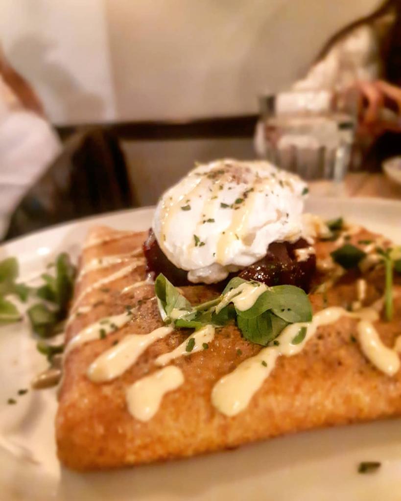 abeventures's tweet photo. I enjoyed the Taste of Paris 3 course dinner at La Parisienne Creperie down at Bronte Harbor, Oakville last night... Three courses I ordered were:
1, Mini French Onion Soup
2, Crepe Gueule de Bois
3, Creme Brulee
#ABEventures #crepes
.
.
. https://t.co/l1lNbvvlGb