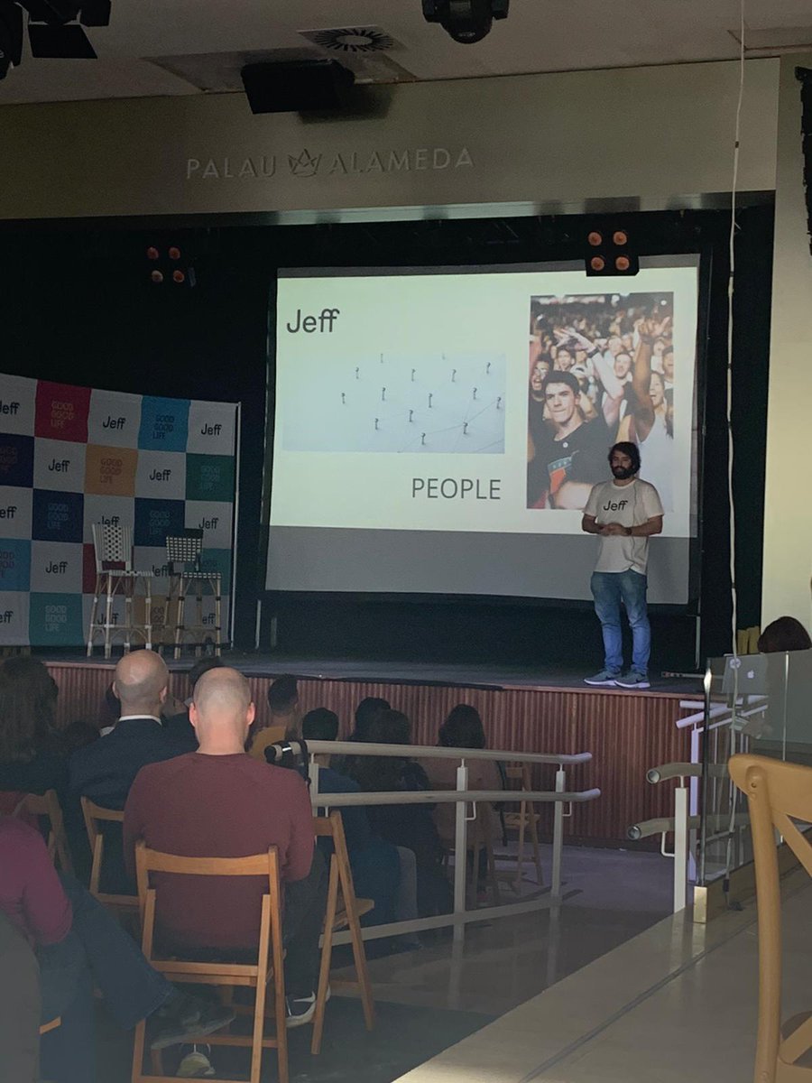 Jeff_App's tweet photo. At #Jeff we have #OpenSpace once a month, an event in which @eloichu presents where we are and where we're going to be in the next months.
#GoJeff #JeffApp #TheGoodGoodLife https://t.co/oN9cSTPWk2
