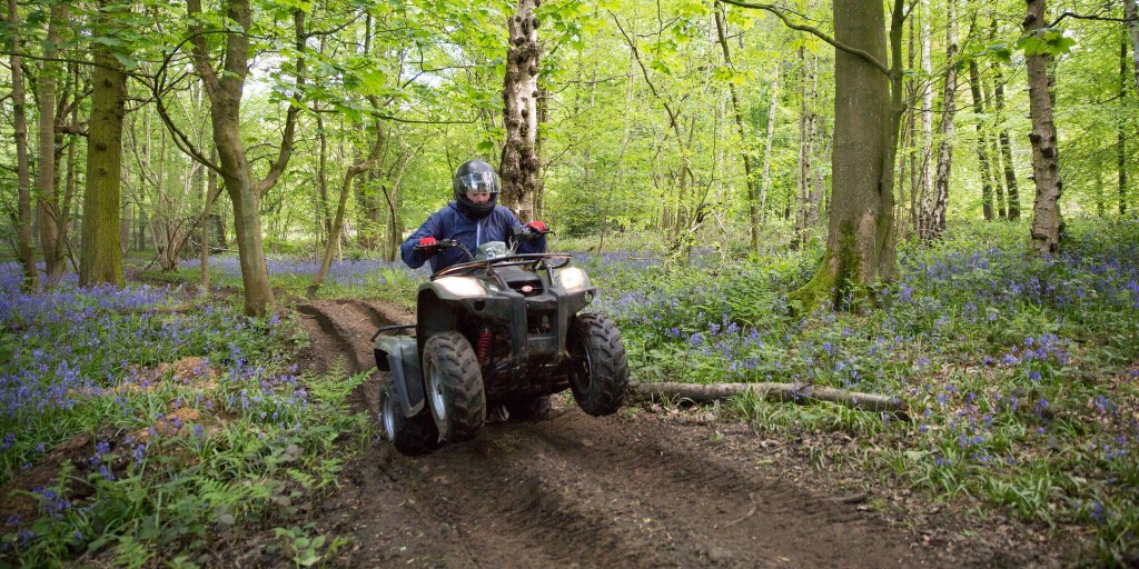 Well, today's been glorious! The perfect weather for taking on our challenging woodland quad biking track!

#quadbiking #adventure