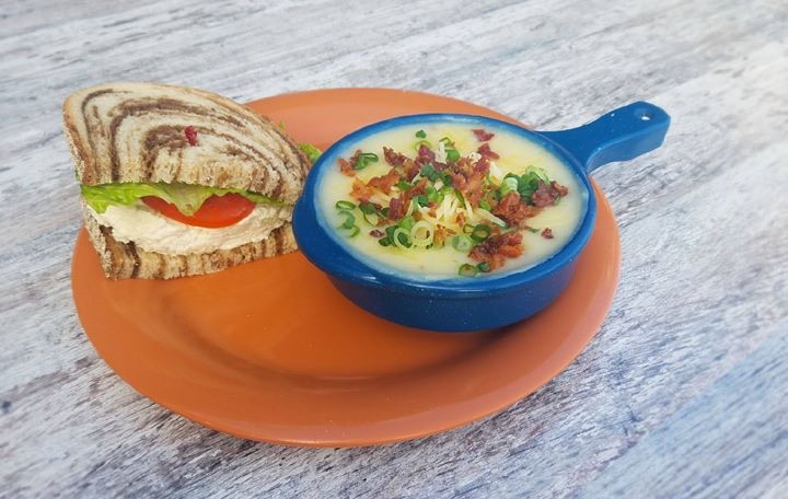 CheeseBoardNJ's tweet photo. Stop by and enjoy a soup and 1/2 sandwich combo for lunch!

#cheeseboardnj #foodie #goodfood #lunchtime #soup #smallbusiness #gourmet https://t.co/aXurVHMPXW