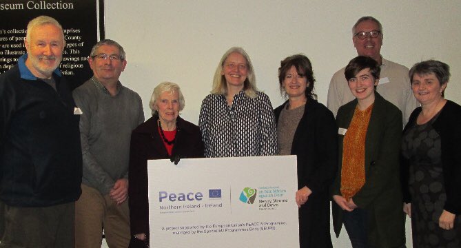 MuseumStudiesUU's tweet photo. Delighted to be invited speaker at Down County Museum @nmdcouncil as part of @SEUPB #PEACEIV Programme ‘Museum Collecting: From Hans Sloane to the Modern Museum’. My topic #BroighterHoard and it’s move from @britishmuseum to @NMIreland https://t.co/mAfpkT4NgN