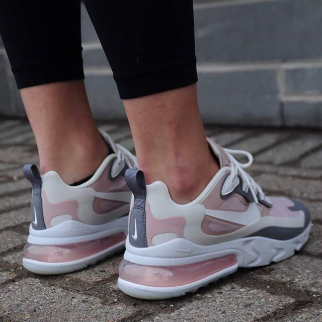 nike react plum chalk