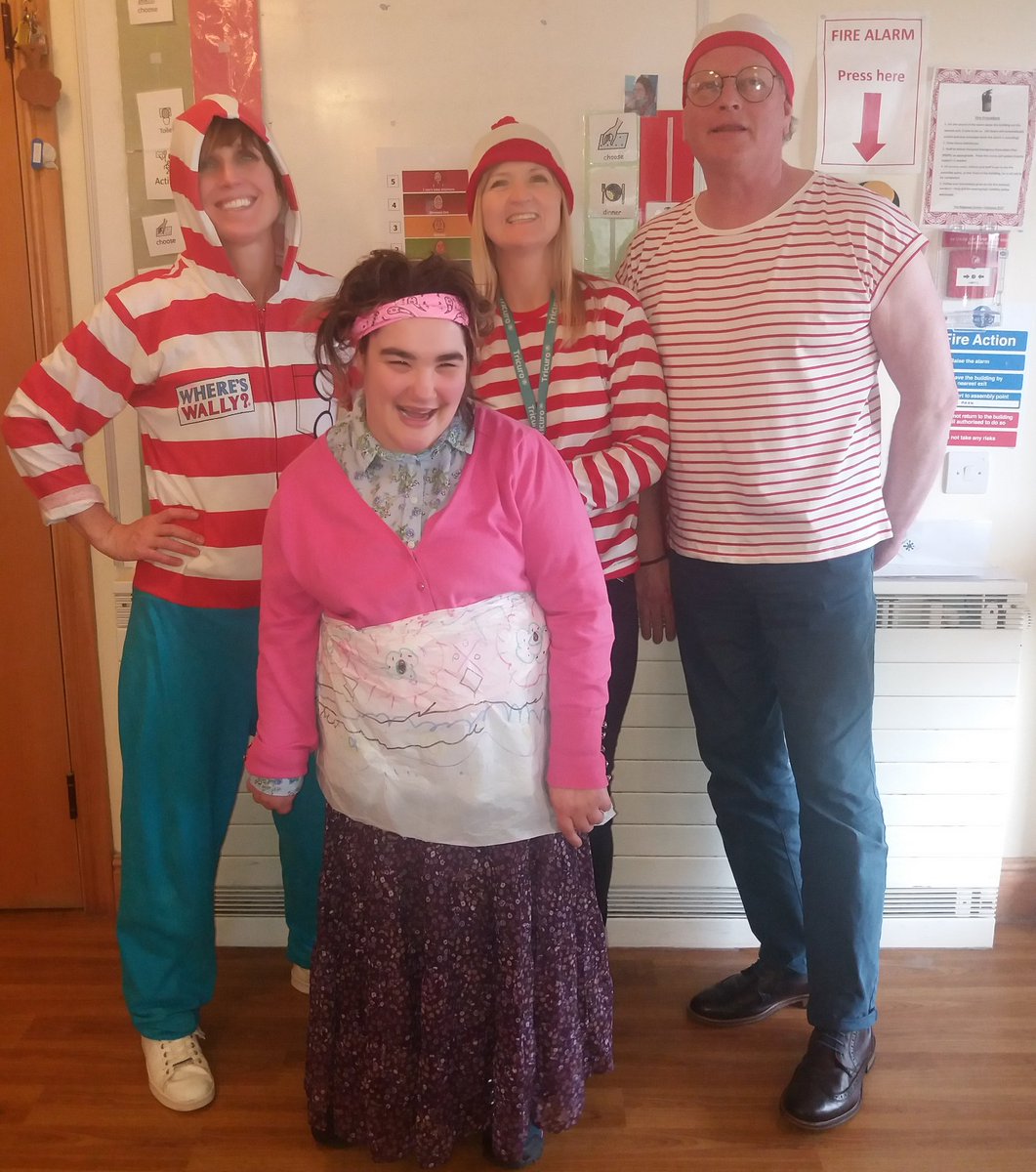 FORPcharity's tweet photo. The Pines group which specialises for Adults with #Autism at Ridgeway Plus celebrated #WorldBookDay2020 with staff and clients dressing up along with doing book related activities 😀 

#WorldBookDay #books #Autistic #Weymouth #learningdisability #learningdisabilities #bookday https://t.co/1wpLi5tbzk