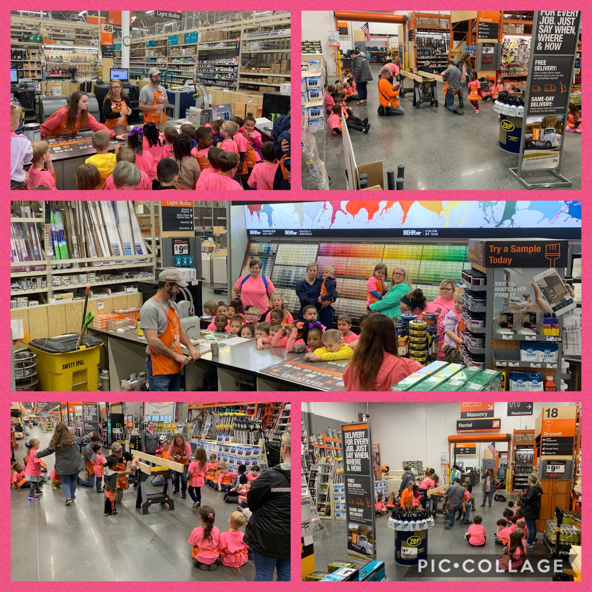 Christopher Holland (@thdchrish) on Twitter photo Had a awesome time today we had Sunset Elementary Pre-K come and visit us today. They got to use some power tools, tour the store, and learn how to mix paint, they were so happy they got to keep their aprons. @AimyGriffieth <a href="/AndyBrunson1/">Andy Brunson</a> <a href="/derekfleming/">Derek Fleming</a> <a href="/AmandaKincadeSE/">Amanda Kincade</a> Had a awesome time today we had Sunset Elementary Pre-K come and visit us today. They got to use some power tools, tour the store, and learn how to mix paint, they were so happy they got to keep their aprons. @AimyGriffieth <a href="/AndyBrunson1/">Andy Brunson</a> <a href="/derekfleming/">Derek Fleming</a> <a href="/AmandaKincadeSE/">Amanda Kincade</a>