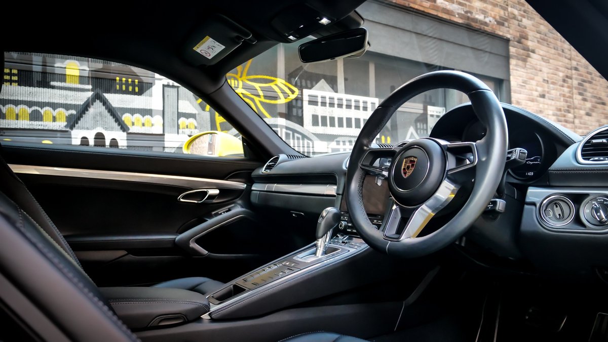 porsche_bolton's tweet photo. There is nothing mellow about this racing yellow 718 Cayman S! How stunning does this look on the streets of Manchester!

With 350HP and 0-62 in 4.9 seconds, this thrilling sports car will be sure to put a smile on your face!

Full spec: https://t.co/SpSDPngEgI or 01204 559911 https://t.co/htec5JeIfI