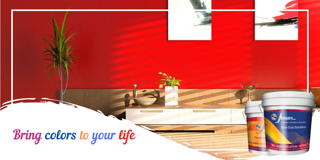 Bring colors to your life and fill your home with happiness
Pre-holi offers from Anupam Paints, check out now
anupampaints.com

#anupampaints #bestcolors #HomeDecor