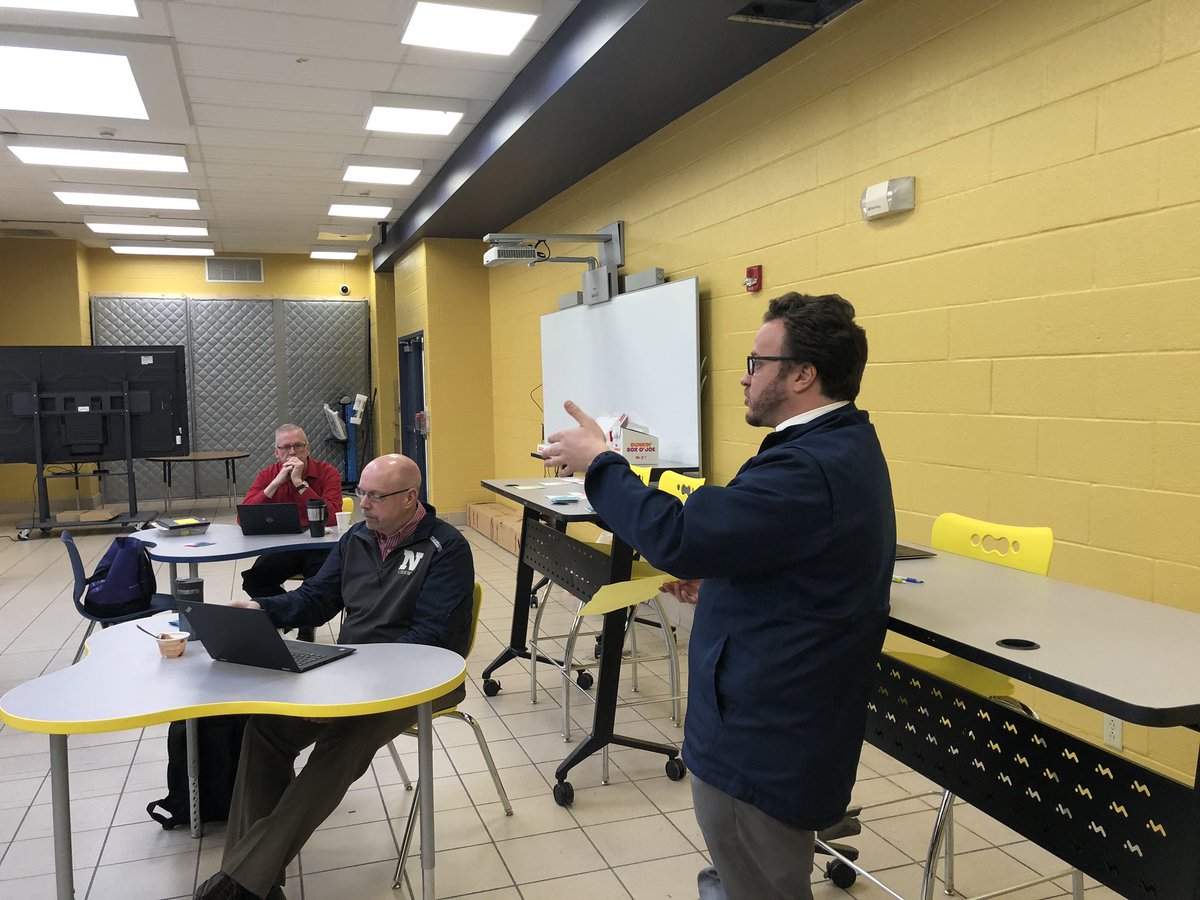 Math Choice Board presentation during CPT at NFA Main  #necsditfs