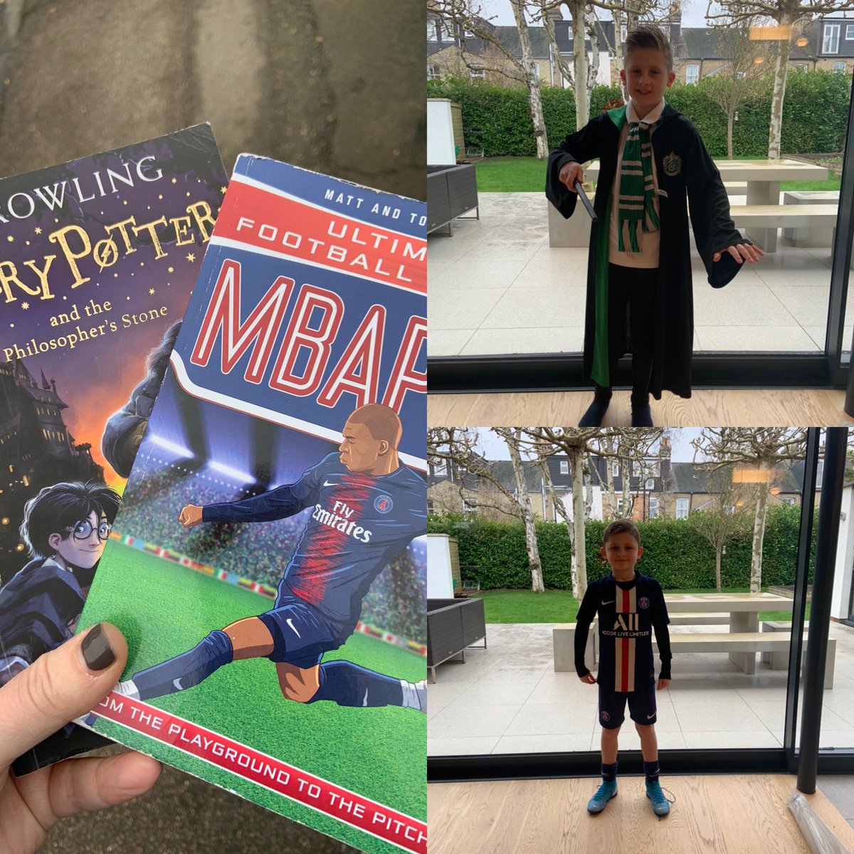 ljcrump999's tweet photo. #worldbookday #malfroy #mbappe https://t.co/zwGtDjpSaJ