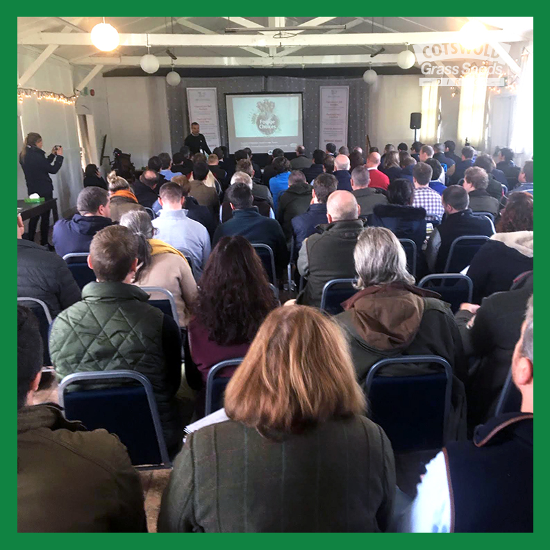 Our MD & @RealFarmED Founder Ian Wilkinson spoke about herbal leys at Animals to Arable Conference, hosted by @InnovationforAg . V well attended by farmers from arable districts all looking to further integrate animals @Tim_kingsclere @Steve95226621 @RobertHodgkins1 @TommyVarden