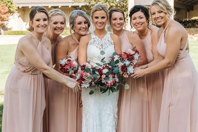 Think pink 💖

Style B203051 bit.ly/2AYGjBK
Style B173057 bit.ly/2PAumd3
Retailer: <a href="/miasbridal/">Mia's Bridal</a> 
Photographer: @theprofessionaldad
 bit.ly/2TEBdDA