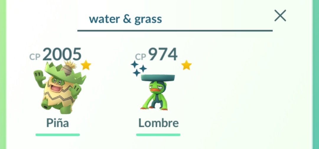 RustyCross_Go's tweet image. #PokemonGo #SearchShortcuts:
Search for pokemon with 2 types using the &quot;&amp;amp;&quot; symbol. The same concept works for attack type (with @ preceding) or any combination (e.g. &quot;@Water &amp;amp; grass&quot; searches for Grass type with a Water attack)
#Rustycross @PokemonGoApp #PokemonGoTips #HowTo