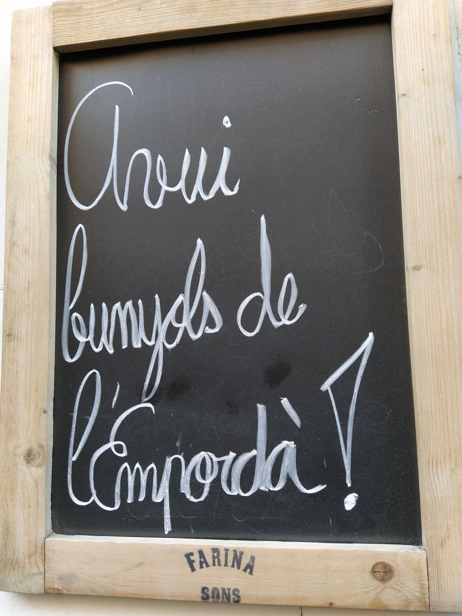 MeriGuell's tweet photo. Si són de l'Empordà, són bRunyols.
I si són bunyols, no són de l'Empordà.
#parlembe https://t.co/pKrsFoS3CM