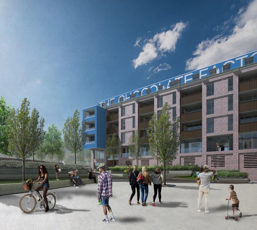 yarlingtonhg's tweet image. What could be sweeter than a new home at the former Elizabeth Shaw Chocolate Factory? Great to see 36 new apartments coming to #Bristol. Thanks to @HomesEngland and @generatorgrp for making it happen. Find out more: bit.ly/2uWtKrb  #makinghomeshappen