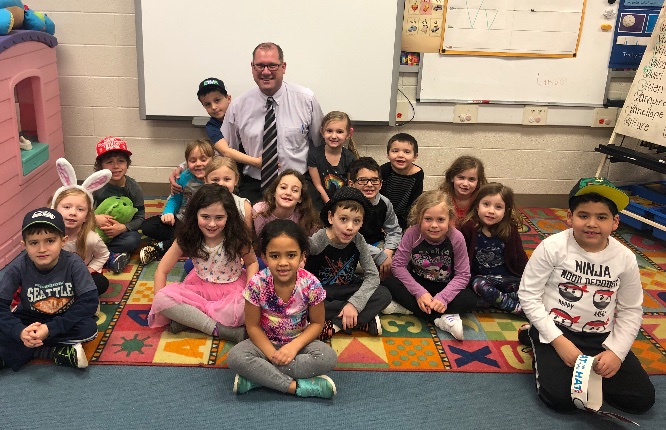 jpsl2016's tweet photo. Enjoying our CELEBRITY readers all week long! What better way to encourage excitement and a love for reading! #schoolprincipal #OfficerB #parentreader #schoolboardmember https://t.co/JAaC3I2QXV
