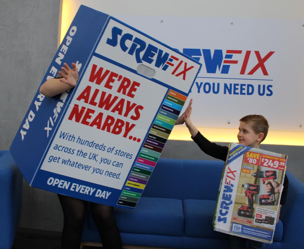 We loved Dexter’s costume for #WorldBookDay so much, we invited him and <a href="/kjadehomles/">kristen holmes</a> to visit us and our own walking catalogue at Screwfix HQ. 

Thanks, Dexter our biggest fan for visiting us in your amazing outfit