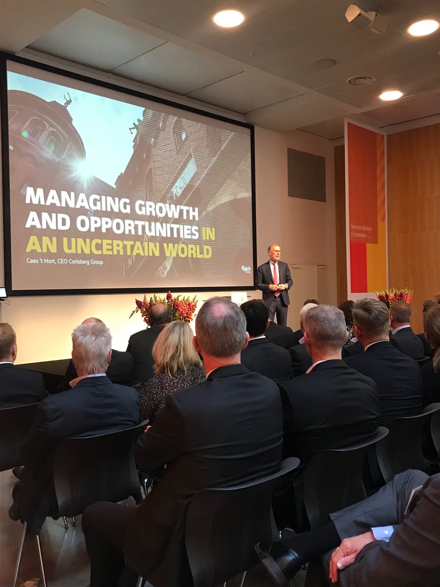 PwC Danmark (@pwcdanmark) on Twitter photo CEO Cees ‘t Hart fra <a href="/CarlsbergGroup/">Carlsberg Group</a> deler sit syn på at skabe vækst og håndtere forandringer i en usikker verden til CEO-konferencen hos PwC. #inspiration #vækst #dkbiz CEO Cees ‘t Hart fra <a href="/CarlsbergGroup/">Carlsberg Group</a> deler sit syn på at skabe vækst og håndtere forandringer i en usikker verden til CEO-konferencen hos PwC. #inspiration #vækst #dkbiz