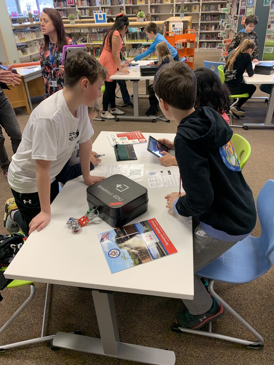 5th Grade Breakout!! @mrpreads <a href="/VogelMattI2S/">Matt Vogel</a> <a href="/jerfischer/">Jeremy Fischer</a> <a href="/HoffmanHornet/">Hoffman School</a> <a href="/d_ristow/">David Ristow</a> <a href="/enathaus/">Lisa Nathaus</a> #WeAreD34 #dispositions
