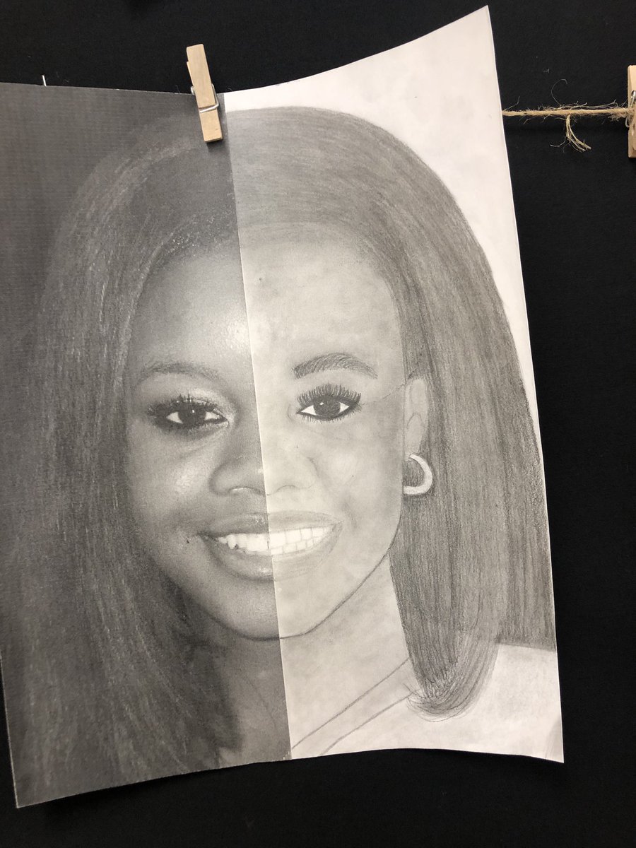 MJerkovic10's tweet photo. So unbelievably proud of 8D3 and their Black History Month portraits! @jaimeelaf @CalderstoneMS https://t.co/XywTbSydMO