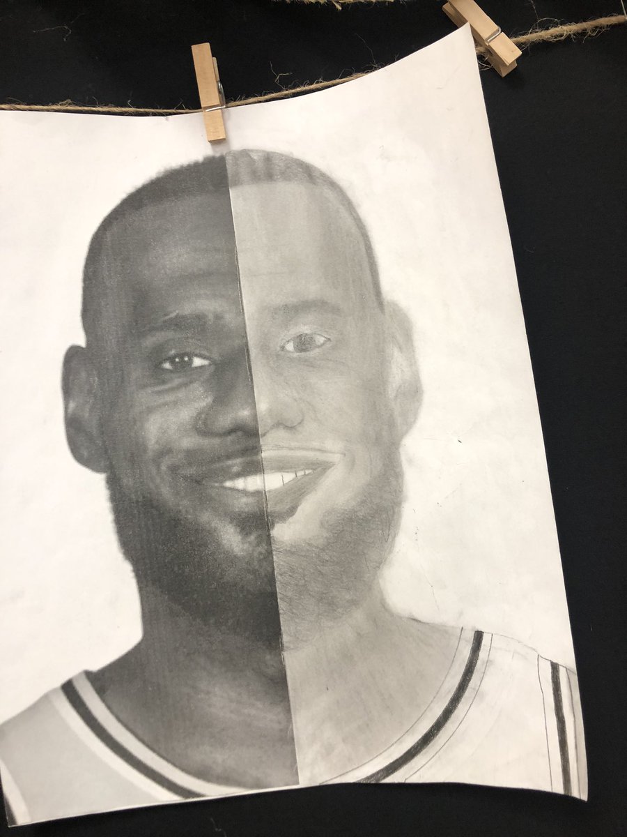 MJerkovic10's tweet photo. So unbelievably proud of 8D3 and their Black History Month portraits! @jaimeelaf @CalderstoneMS https://t.co/XywTbSydMO