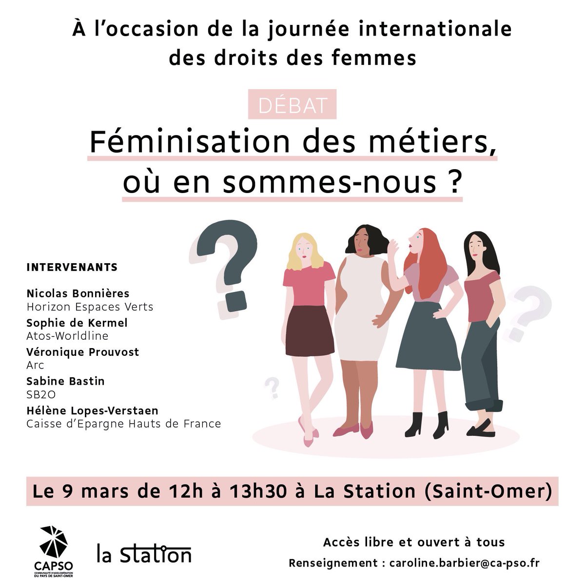 Caro_Barbier's tweet photo. #PaysdeSaintOmer #feminisation #8mars #EgaliteFH https://t.co/bQdFbr37W0