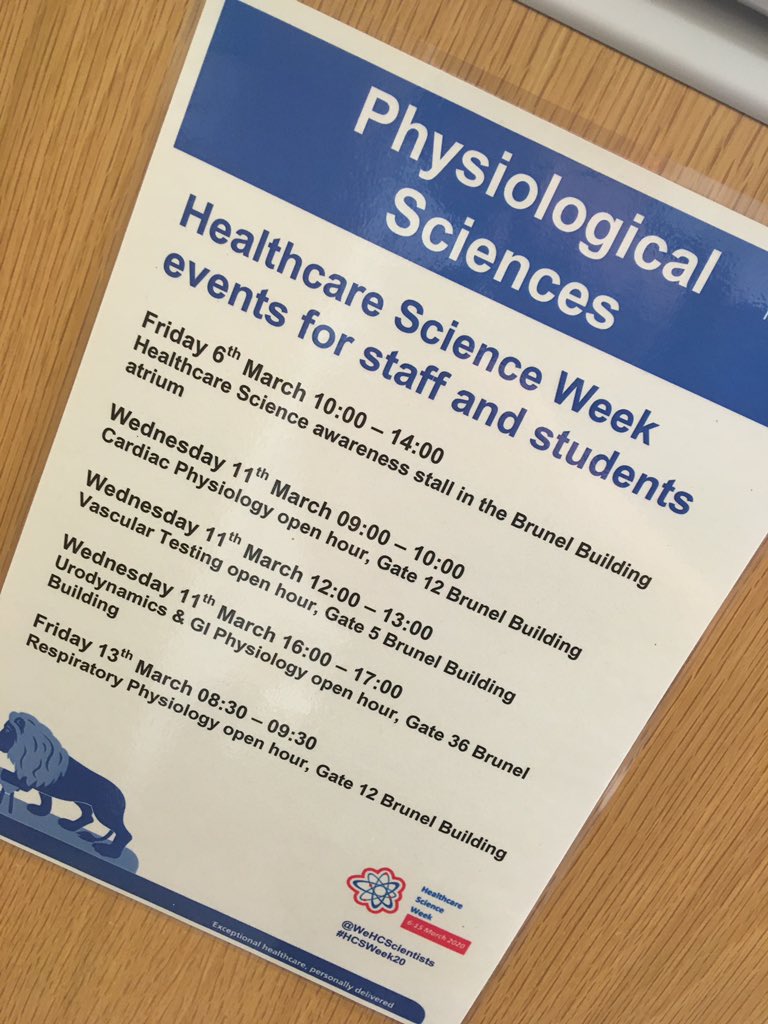 Cat_0587's tweet image. Tomorrow is the start of Healthcare Science Week and @NBTPhysSci have lots of things planned. If you work @NorthBristolNHS come and find out more about the role of Healthcare Scientists in patient care. @WeHCScientists @ahcsuk @NSHCS #HCSWeek20