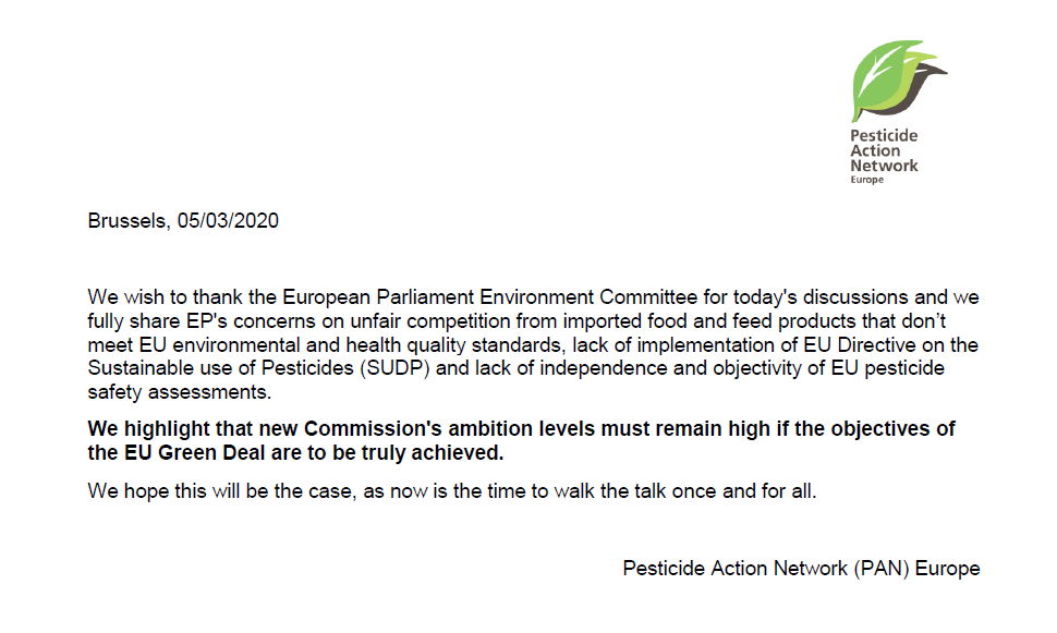EuropePAN's tweet photo. #envicom🙏🏽Thank you @EP_Environment for today's discussions. We sincerely hope their outcomes will be taken up in the #EUGreenDeal's final draft. Now is the time to keep ambition levels as high as possible, and to finally #walkthetalk.
@SKyriakidesEU @jwojc @EU_ENV @mhojsik https://t.co/J9TXhABgAD